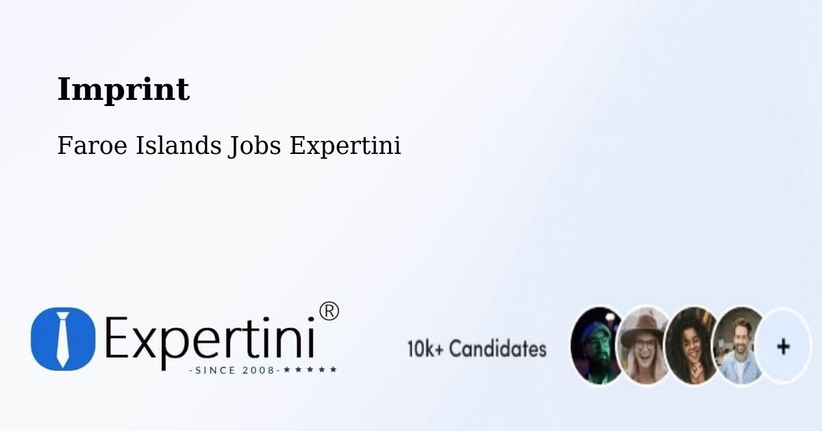 Imprint – Húsavík - Faroe Islands Jobs Expertini