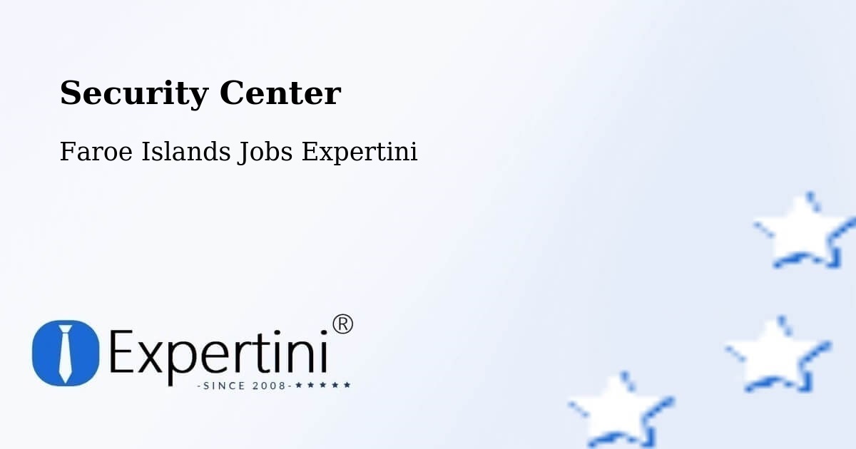Security & Compliance – Húsavík - Faroe Islands Jobs Expertini